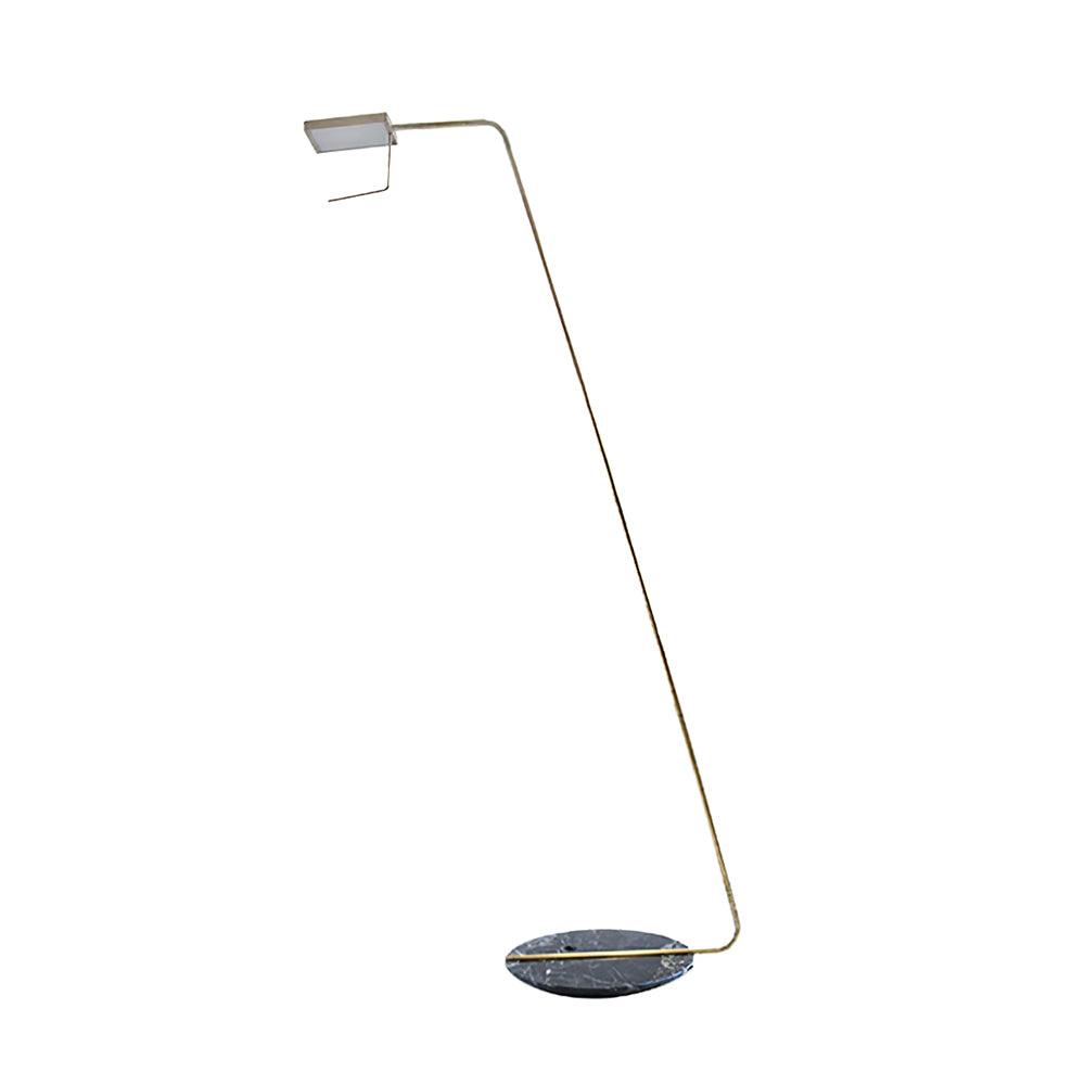 Orion Floor Light 18.9", Floor Lamp, Brass, D48 x H160cm