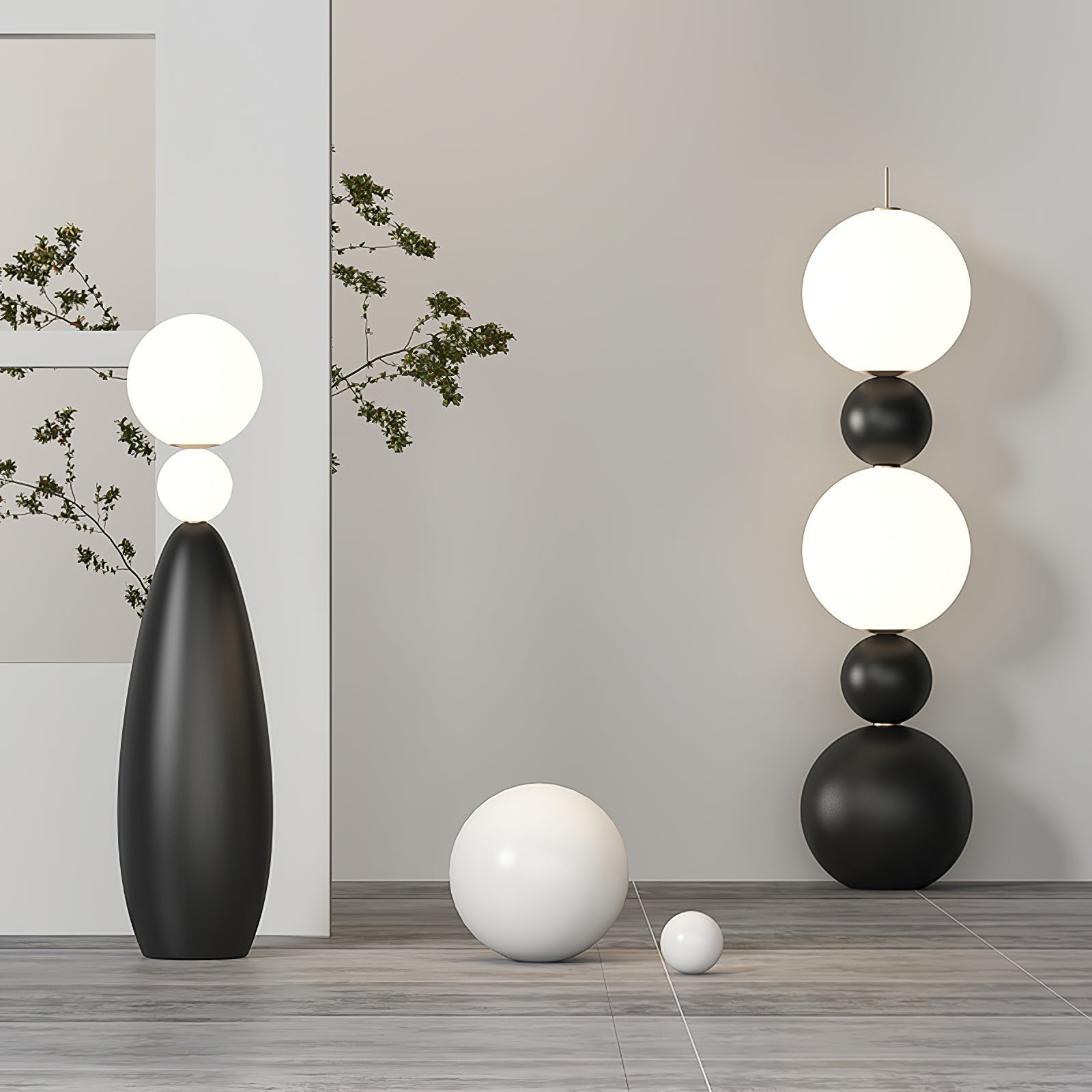 Orion Sphere Floor Light, Floor Lamp, detail 5
