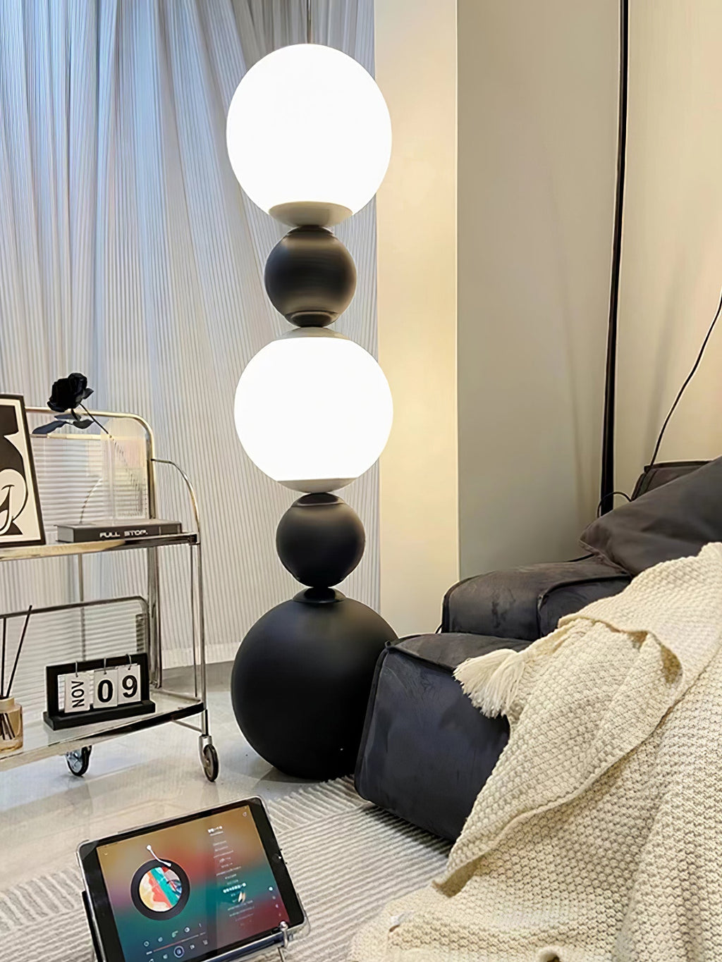Orion Sphere Floor Light, Floor Lamp, detail 14