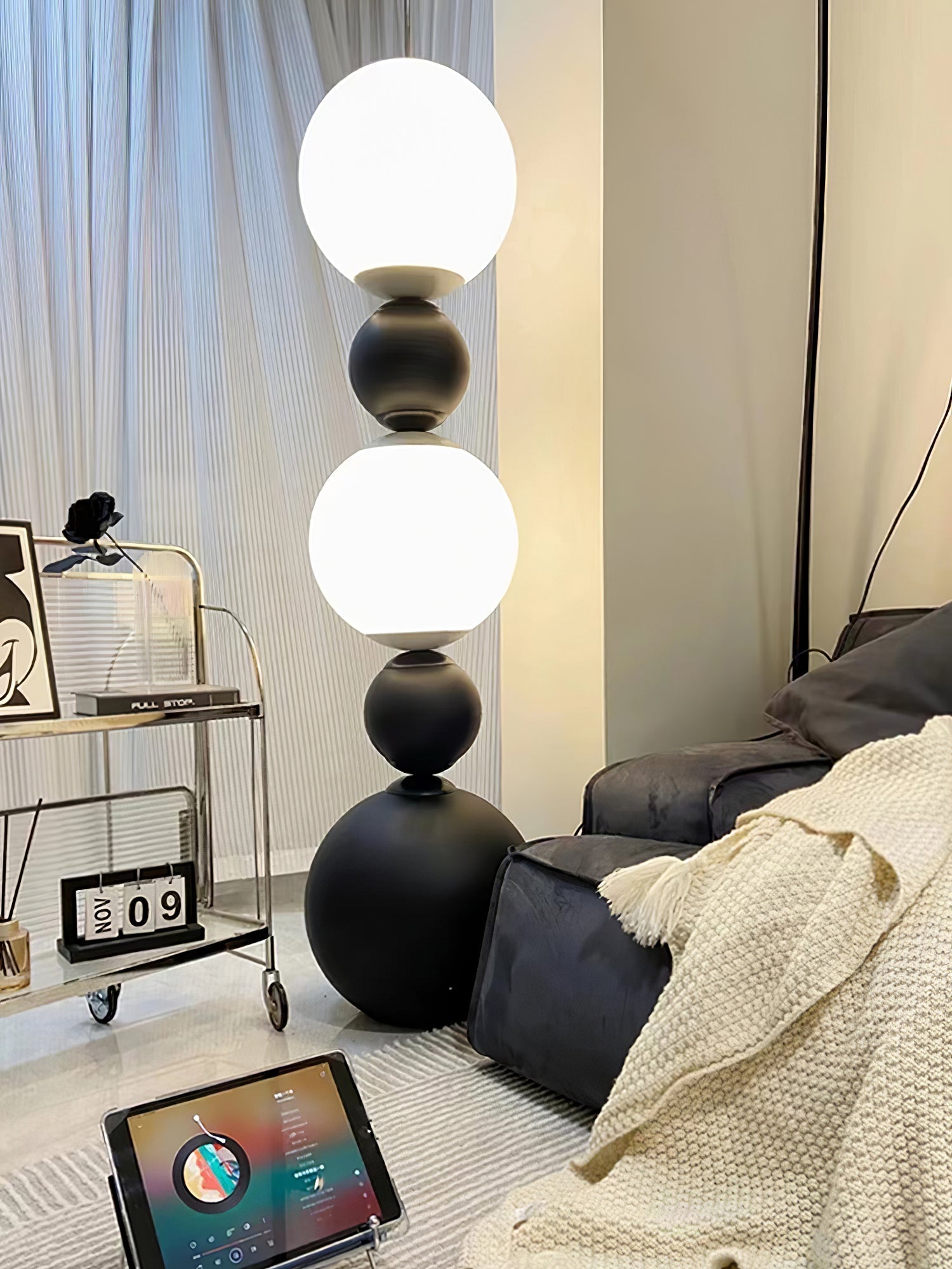 Orion Sphere Floor Light, Floor Lamp, detail 14