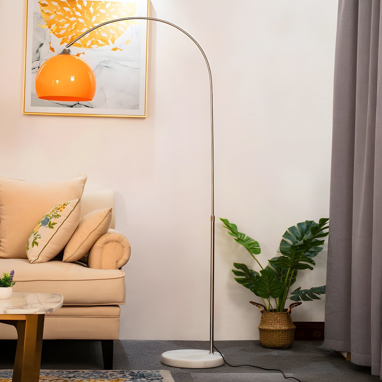 Orla Arch Free-standing Floor Light, Floor Lamp, detail 2