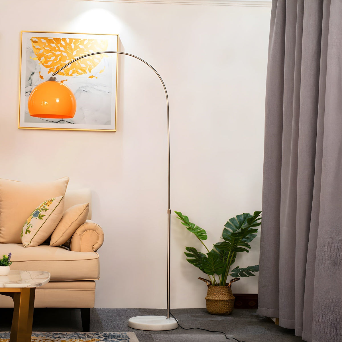 Orla Arch Free-standing Floor Light, Floor Lamp, detail 11
