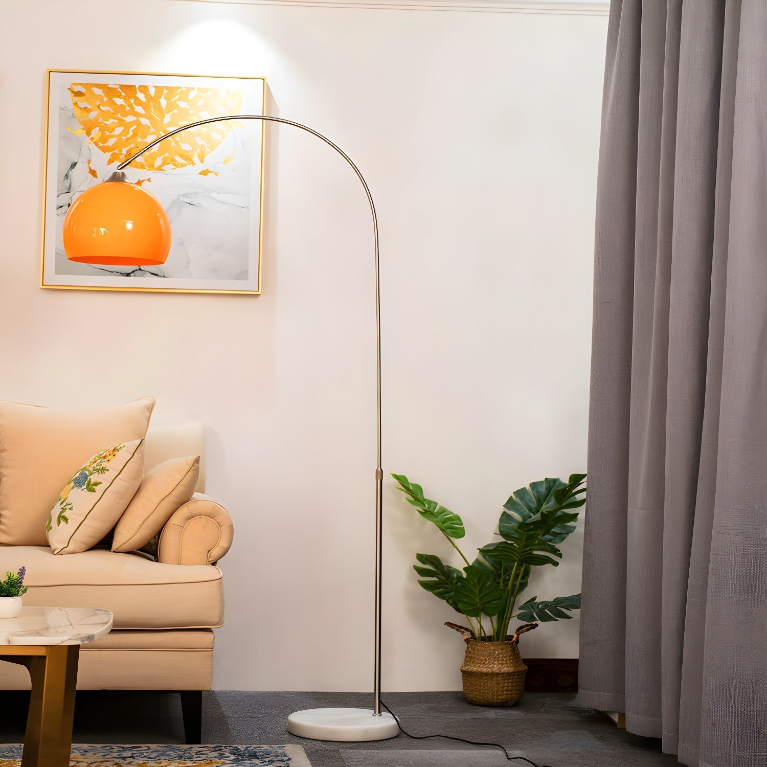 Orla Arch Free-standing Floor Light, Floor Lamp, detail 11