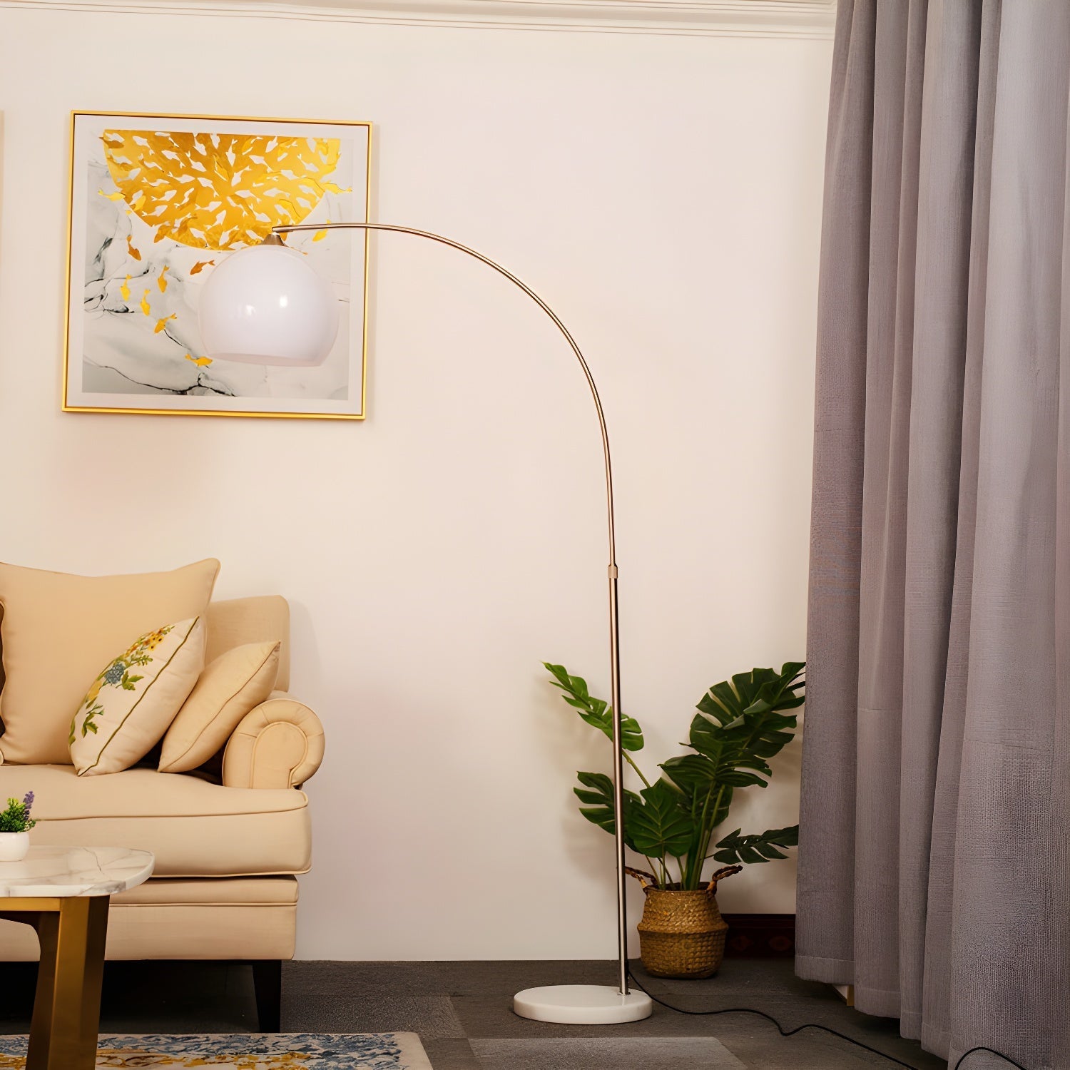 Orla Arch Free-standing Floor Light, Floor Lamp, detail 10