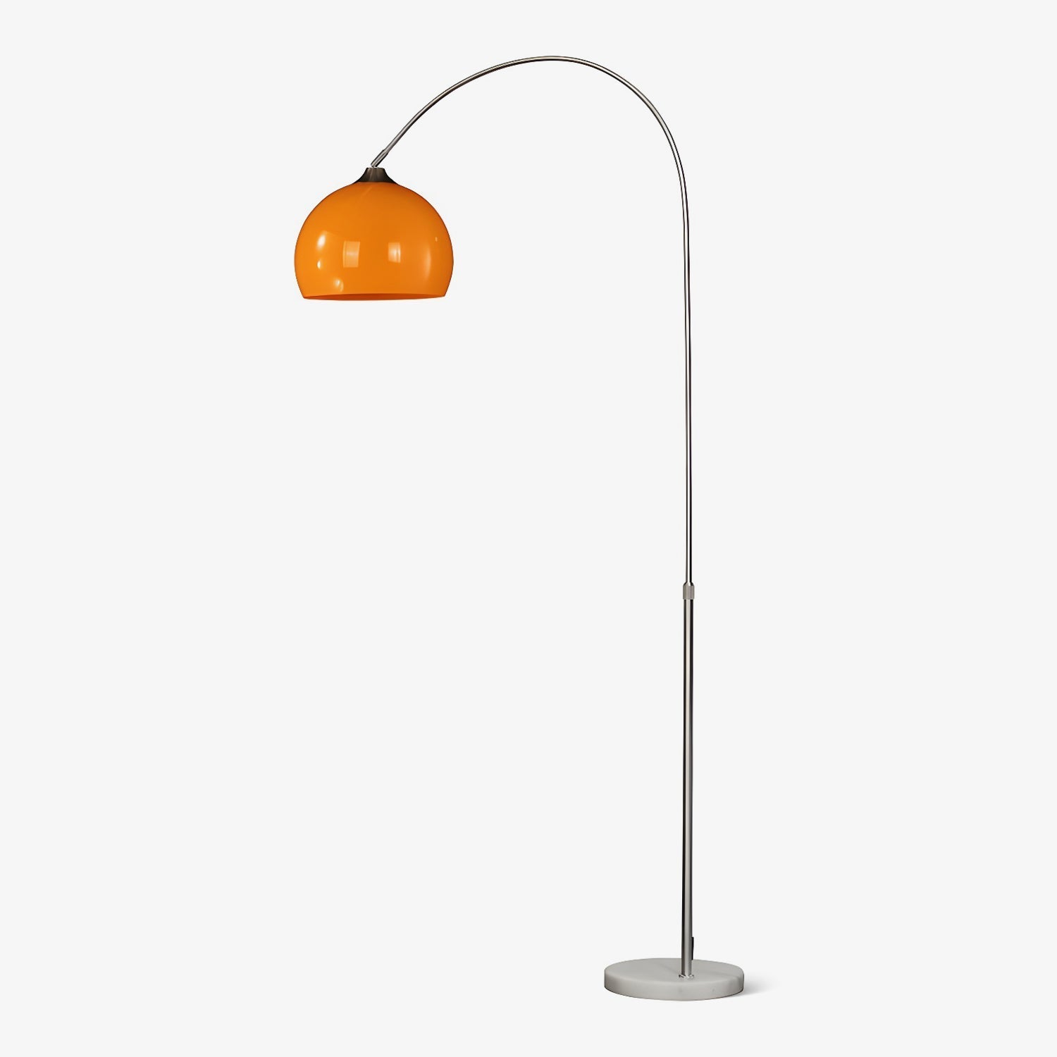 Orla Arch Free-standing Floor Light, Floor Lamp, Metal, W 34.6″ x H 59.1-70.9″