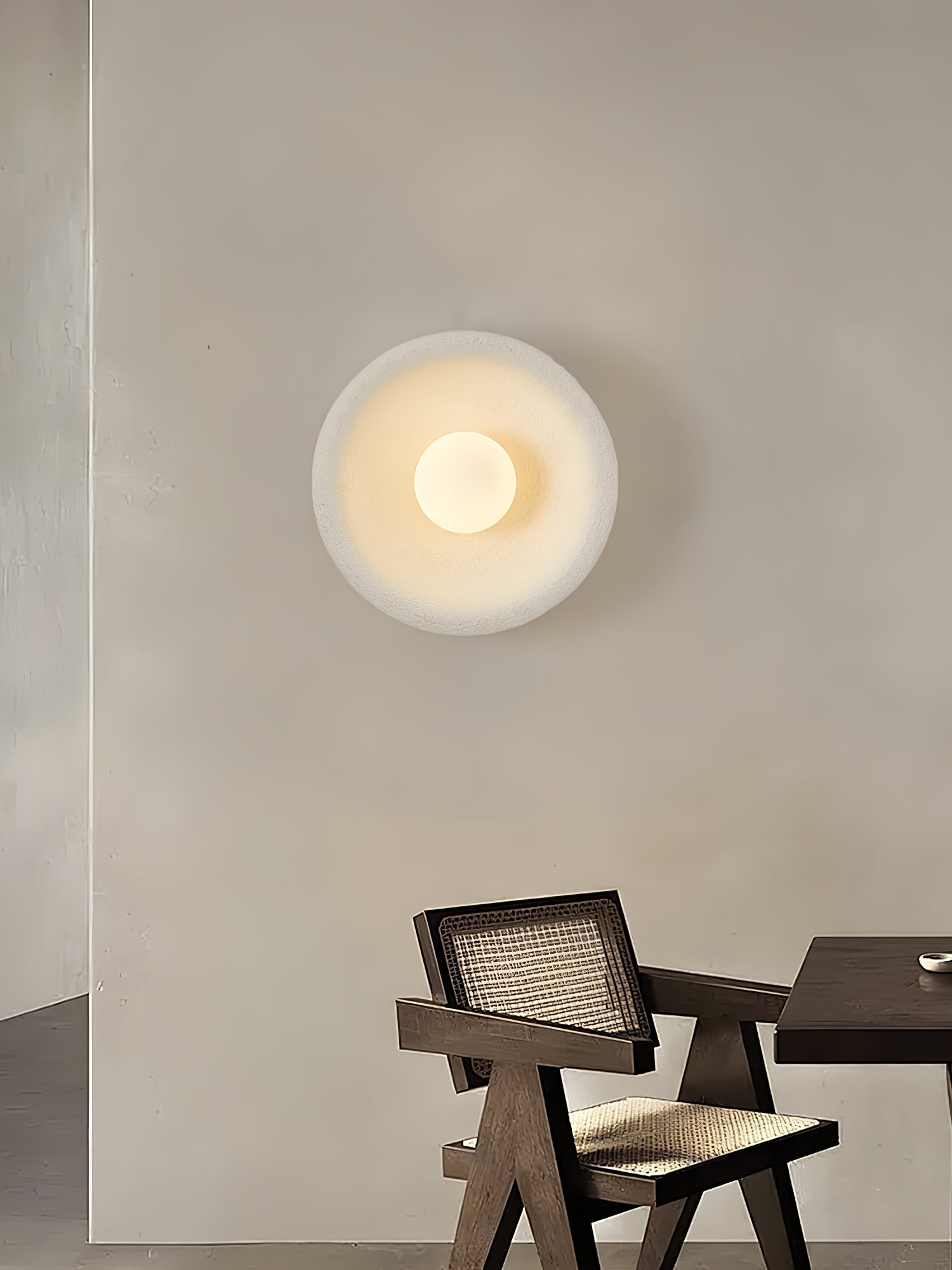 Orrin Halo Wall Light, Hardwired Wall Sconce, detail 5