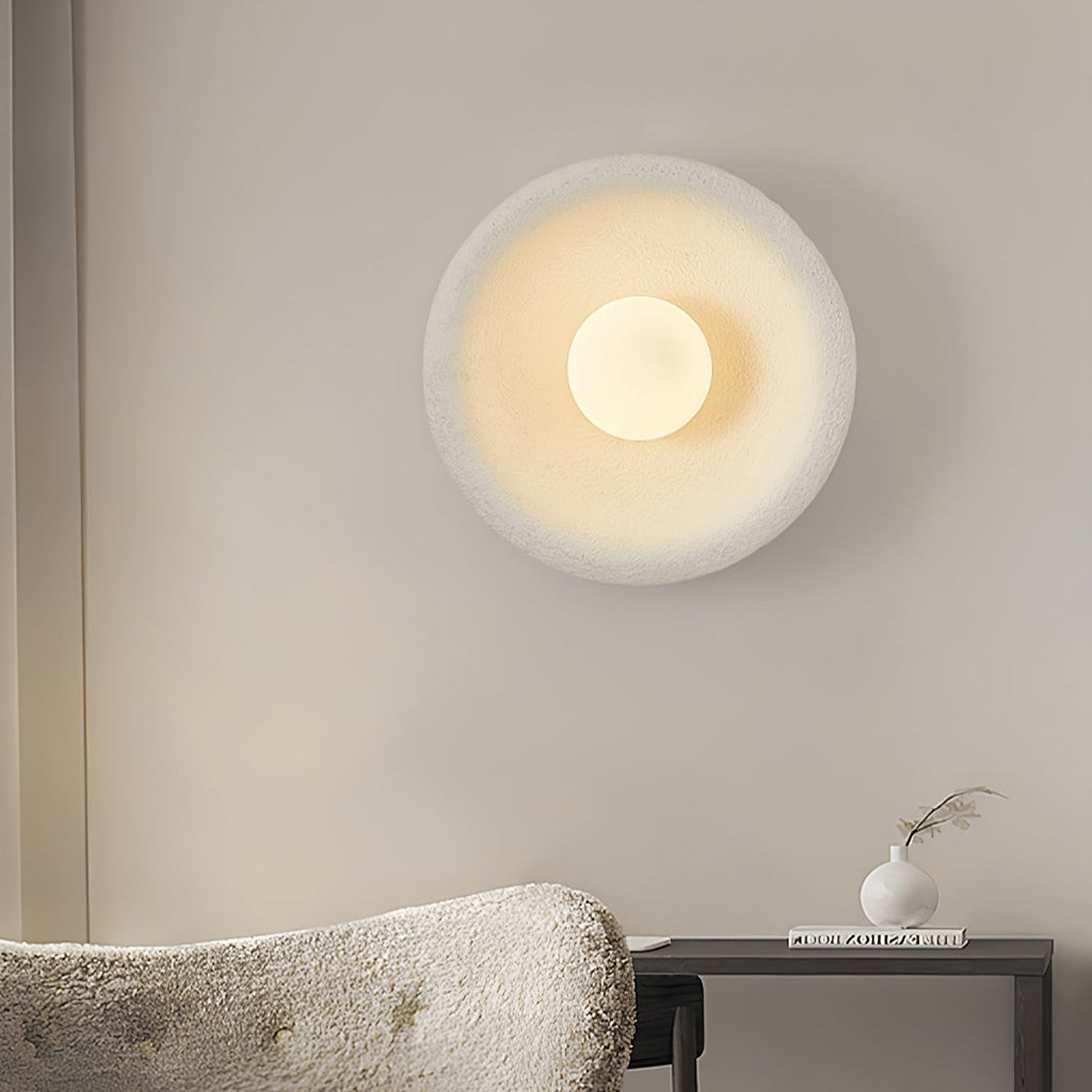 Orrin Halo Wall Light, Hardwired Wall Sconce, detail 3