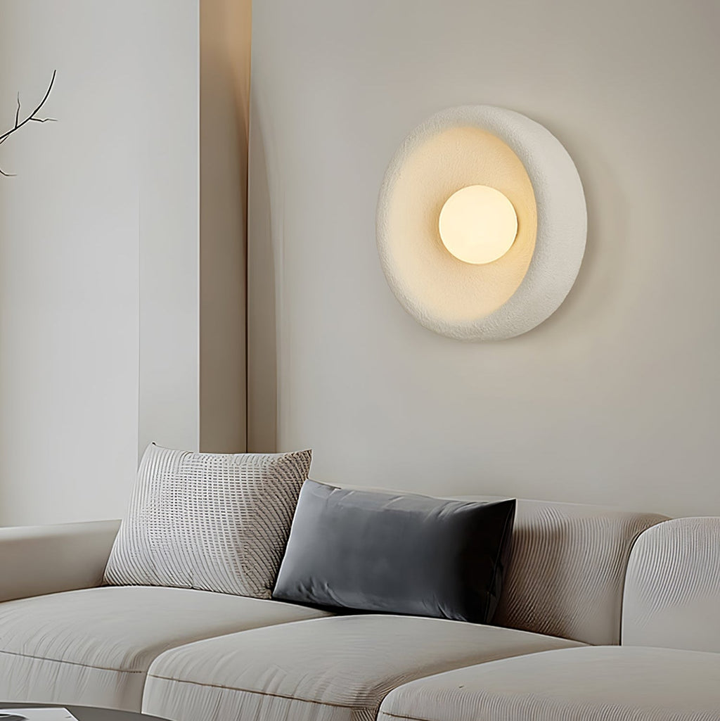 Orrin Halo Wall Light, Hardwired Wall Sconce, detail 4