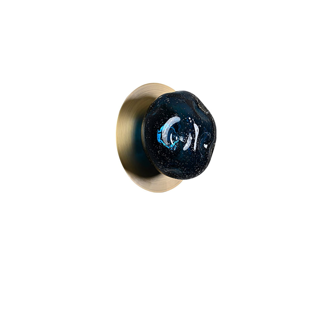Orrin Molten Glass Wall Light, Hardwired Wall Sconce, detail 22