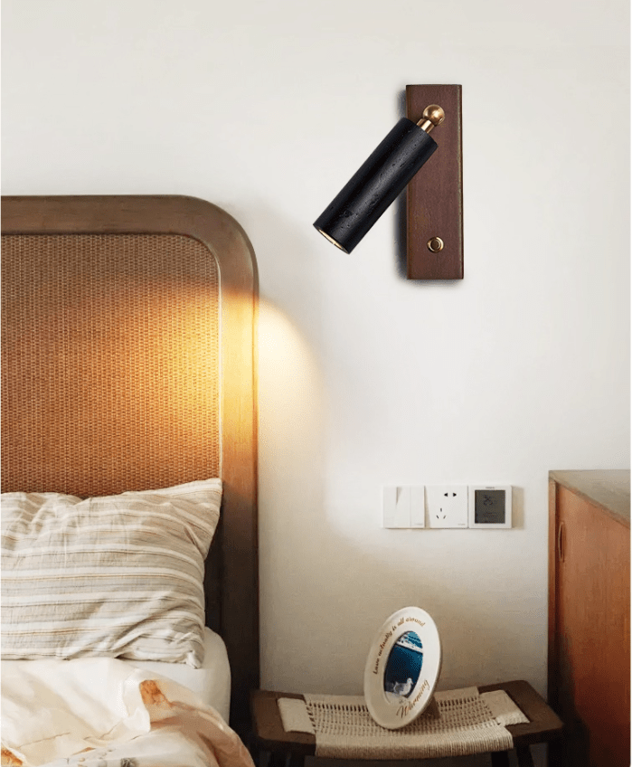Orrin Travertine Wall Light, Hardwired Wall Sconce, detail 3