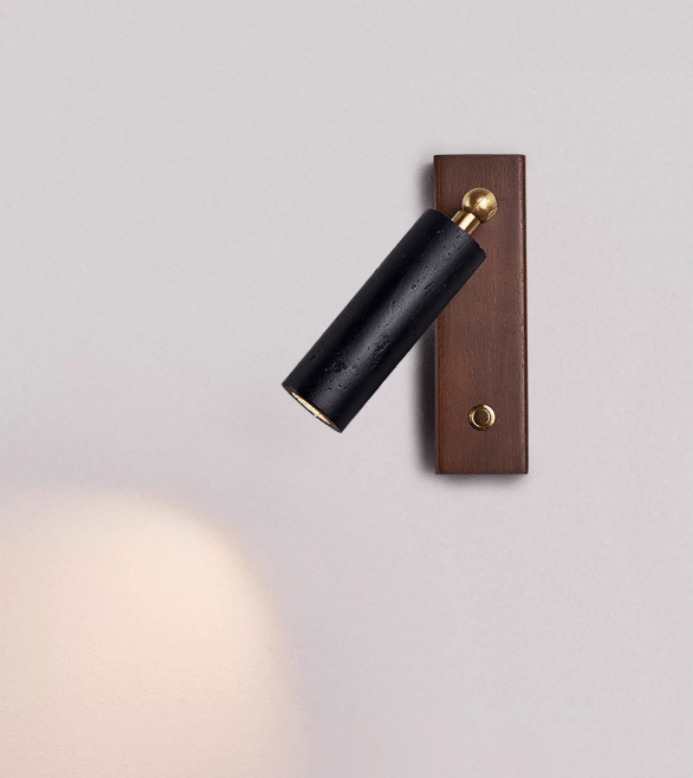 Orrin Travertine Wall Light, Hardwired Wall Sconce, detail 5