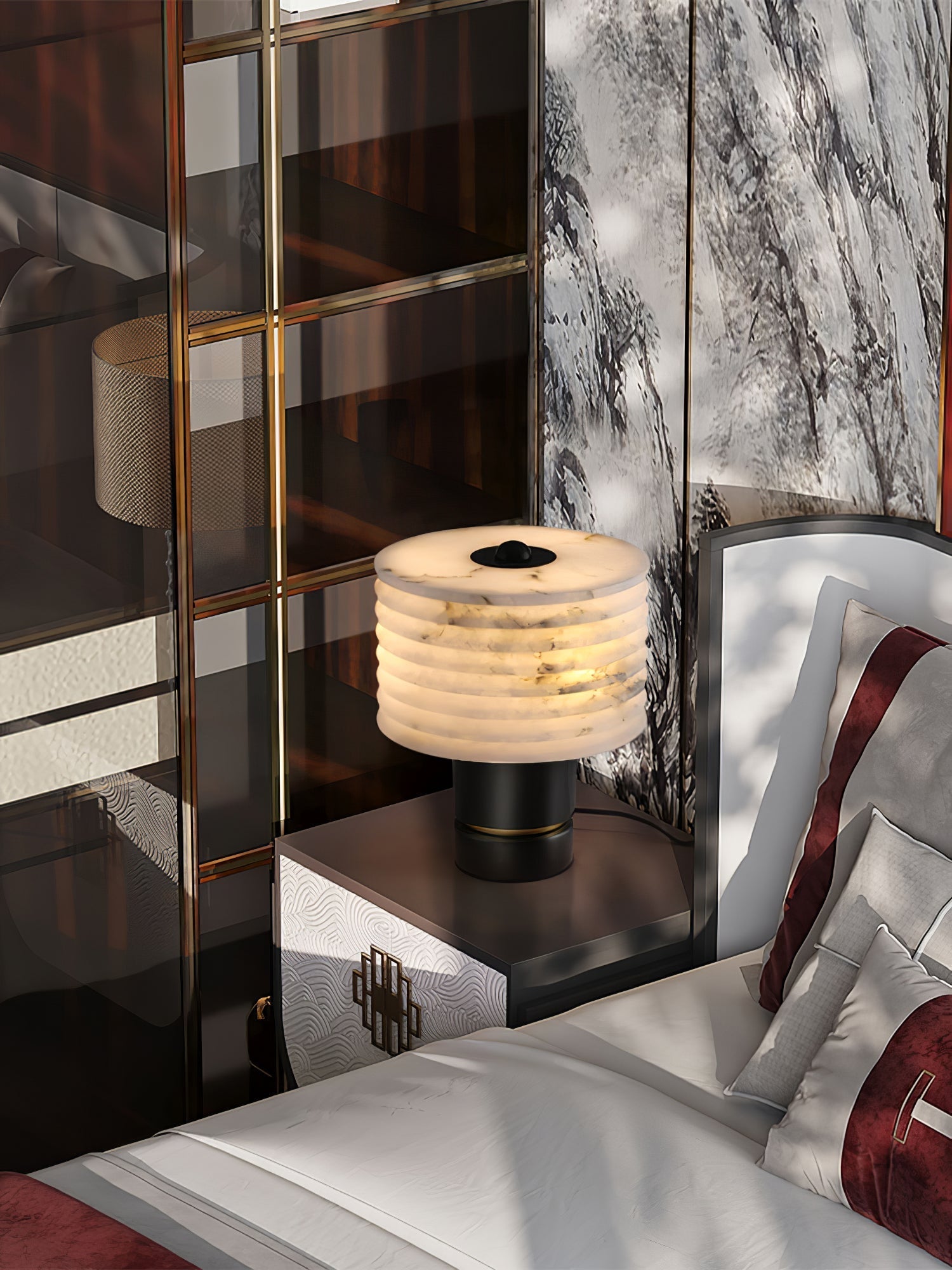 Outela Table Light, Bedside Table Lamp, detail 28