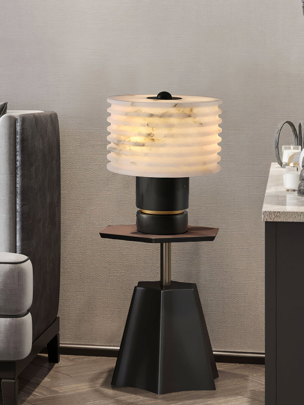 Outela Table Light, Bedside Table Lamp, detail 4