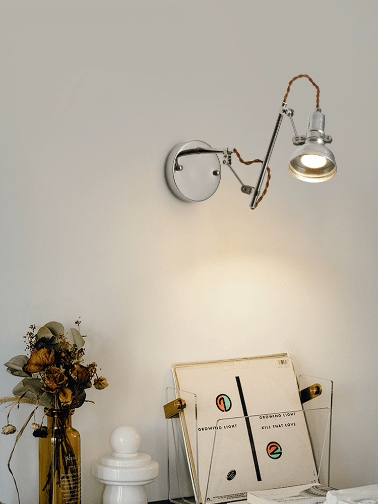 Otto Crane Wall Light, Hardwired Wall Sconce, detail 9