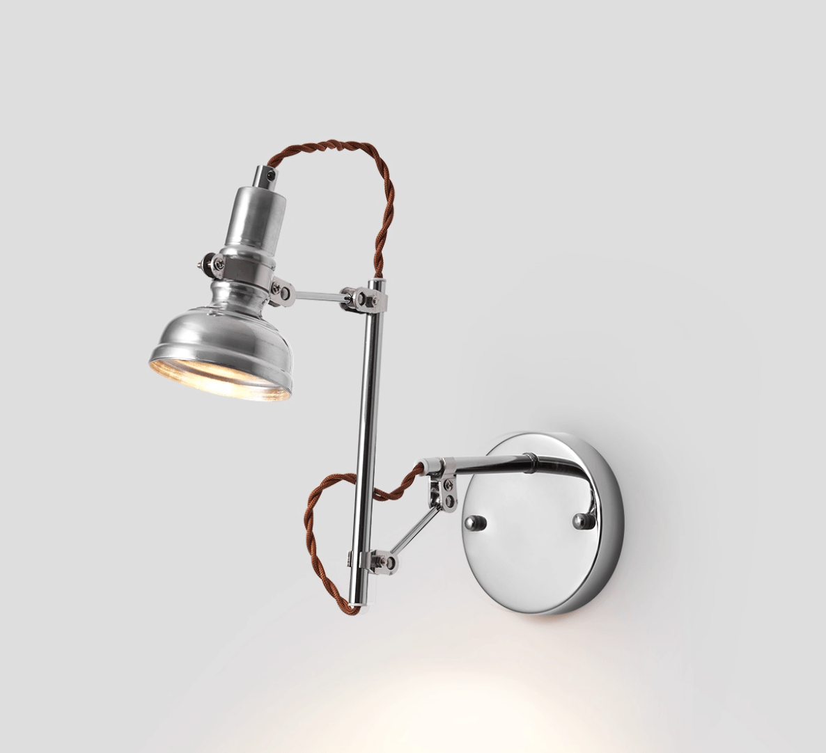 Otto Crane Wall Light, Hardwired Wall Sconce, detail 10