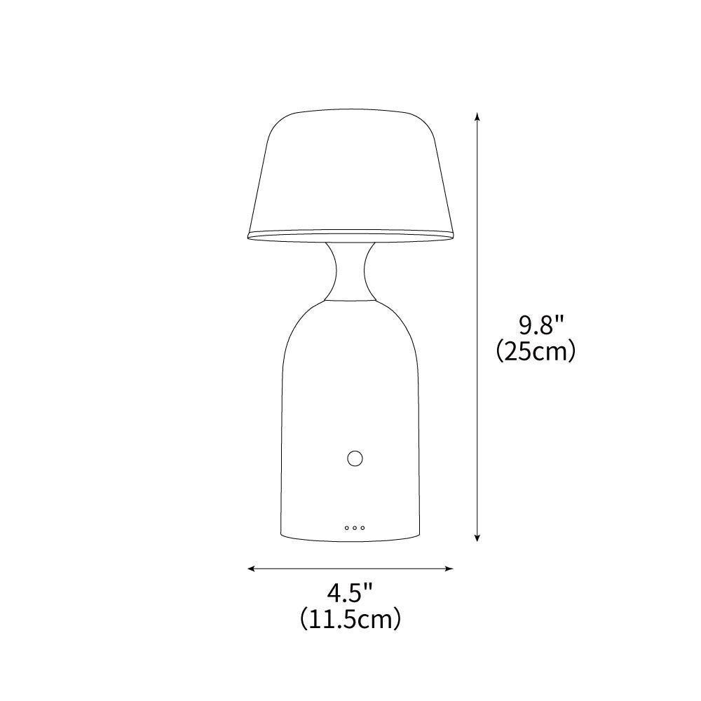 Ouliope Table Light 4.5", Bedside Table Lamp, detail 3