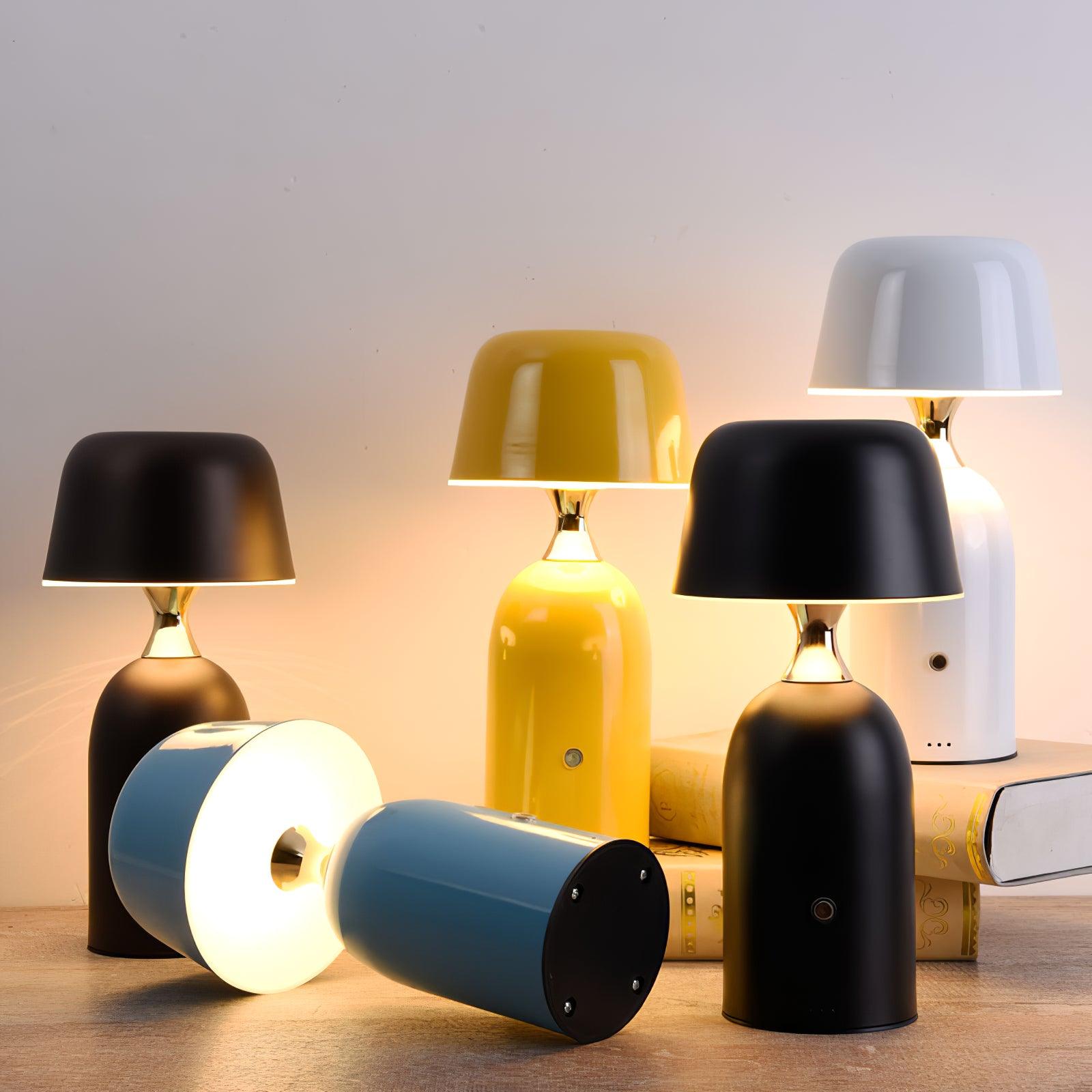 Ouliope Built-in Battery Table Light, Bedside Table Lamp, detail 3