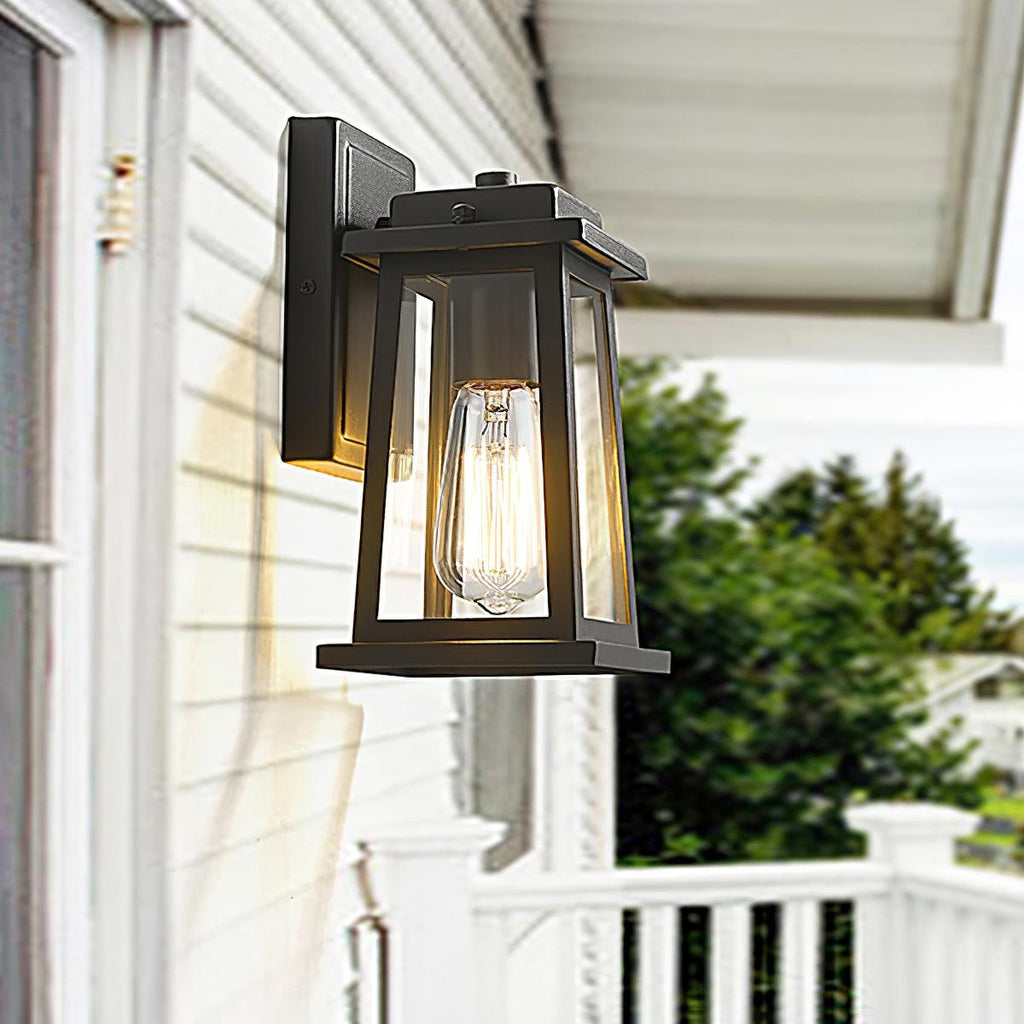 Exterior Lantern Wall Light, Outdoor Wall Light, detail 2