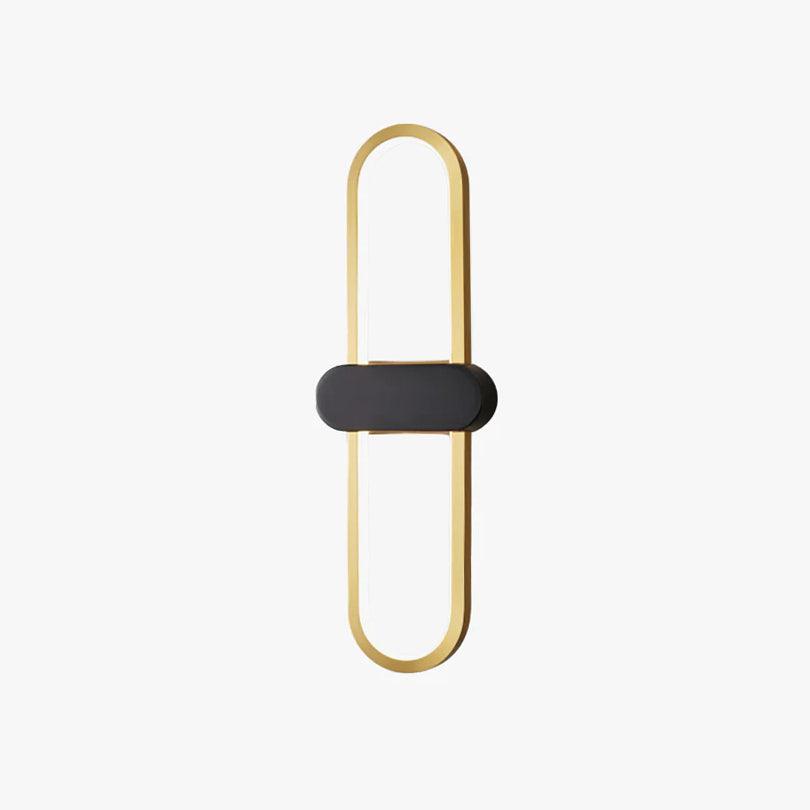 Oval LED Wall Light, Bedroom Wall Sconce, detail 2