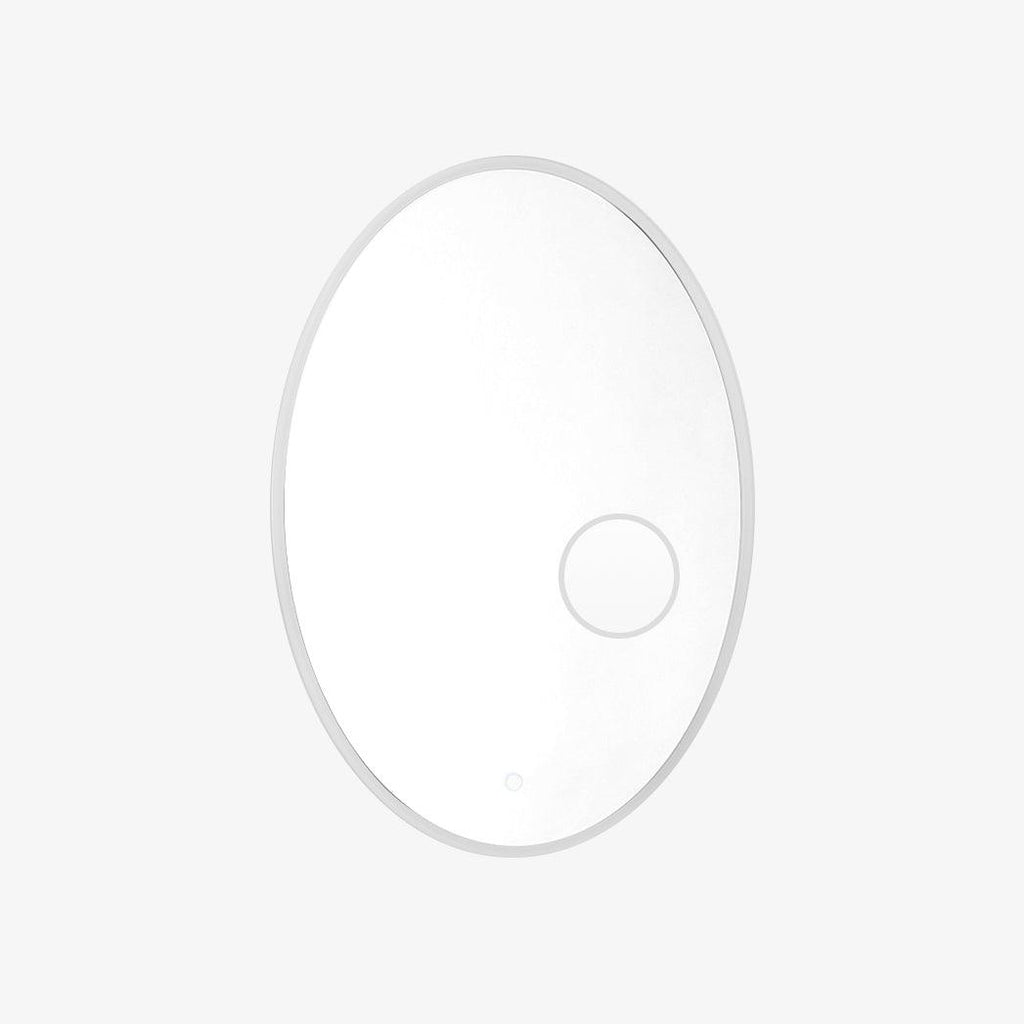 Acrylic Oval Mirror Light, Bathroom Vanity Light, Environmental mirror, Dia 55cm x H 75cm