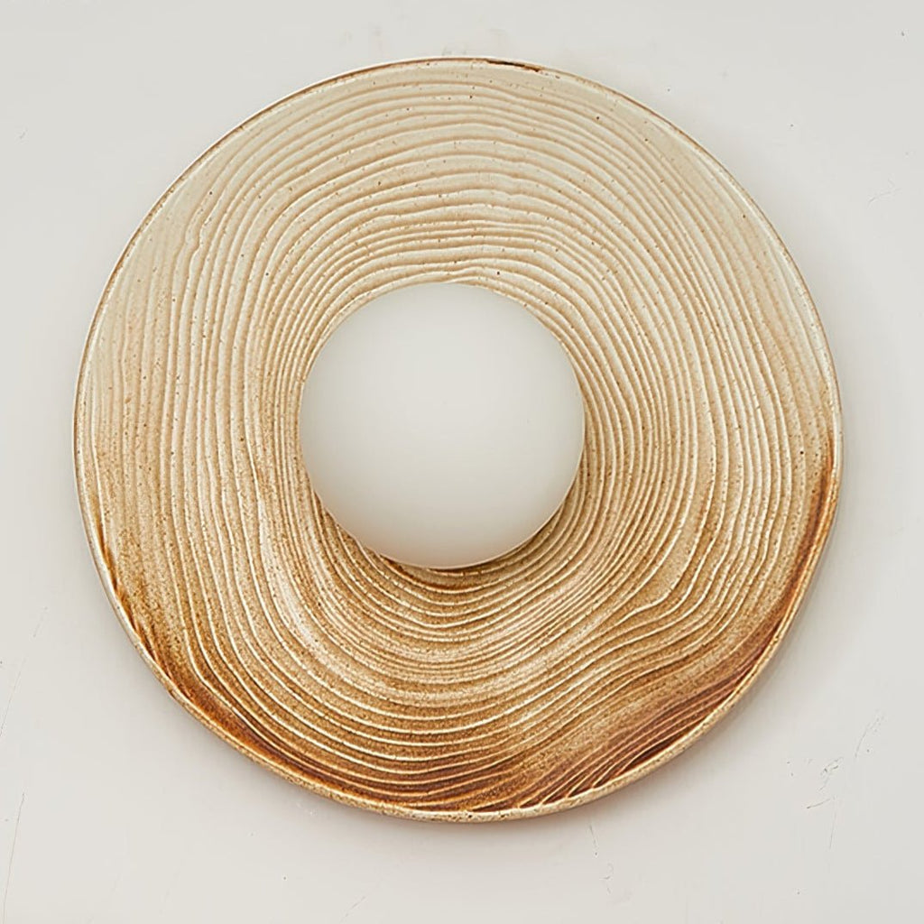 Ovalo Ceramic Wall Light, Hardwired Wall Sconce, detail 13