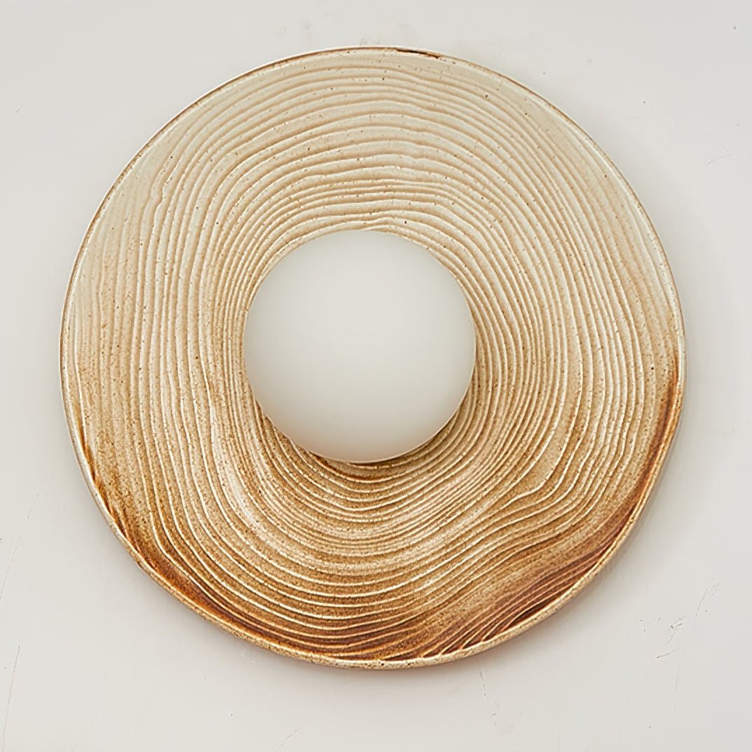Ovalo Ceramic Wall Light, Hardwired Wall Sconce, detail 13