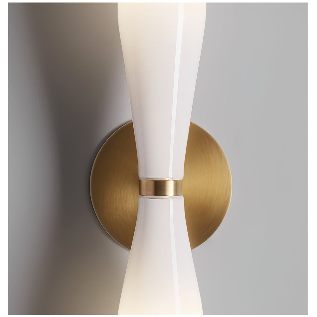 Ovalo Duo Wall Light, Hardwired Wall Sconce, detail 5