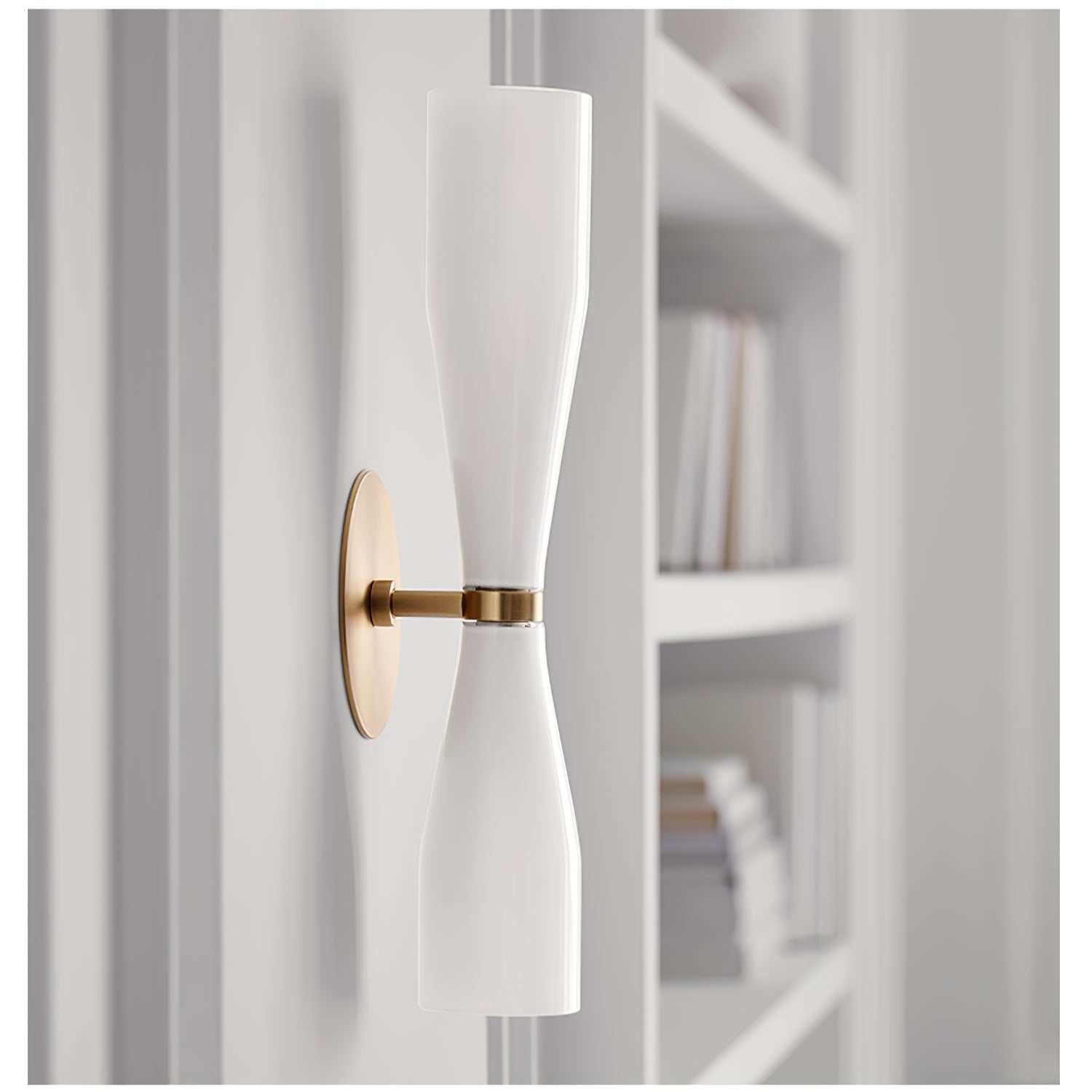 Ovalo Duo Wall Light, Hardwired Wall Sconce, detail 8
