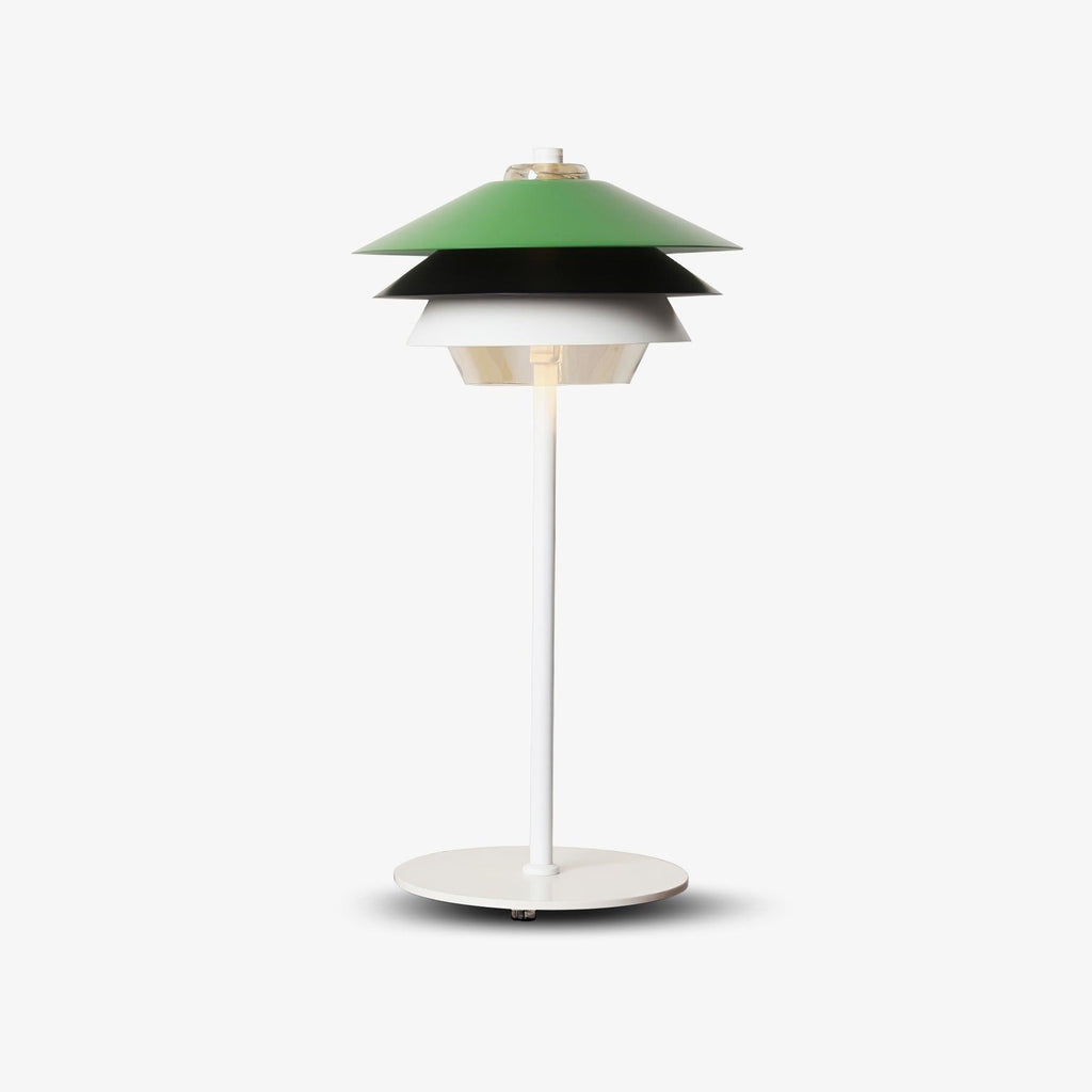 Overlay Table Light, Bedside Table Lamp, Metal, ∅ 10.6″ x H 21.2″