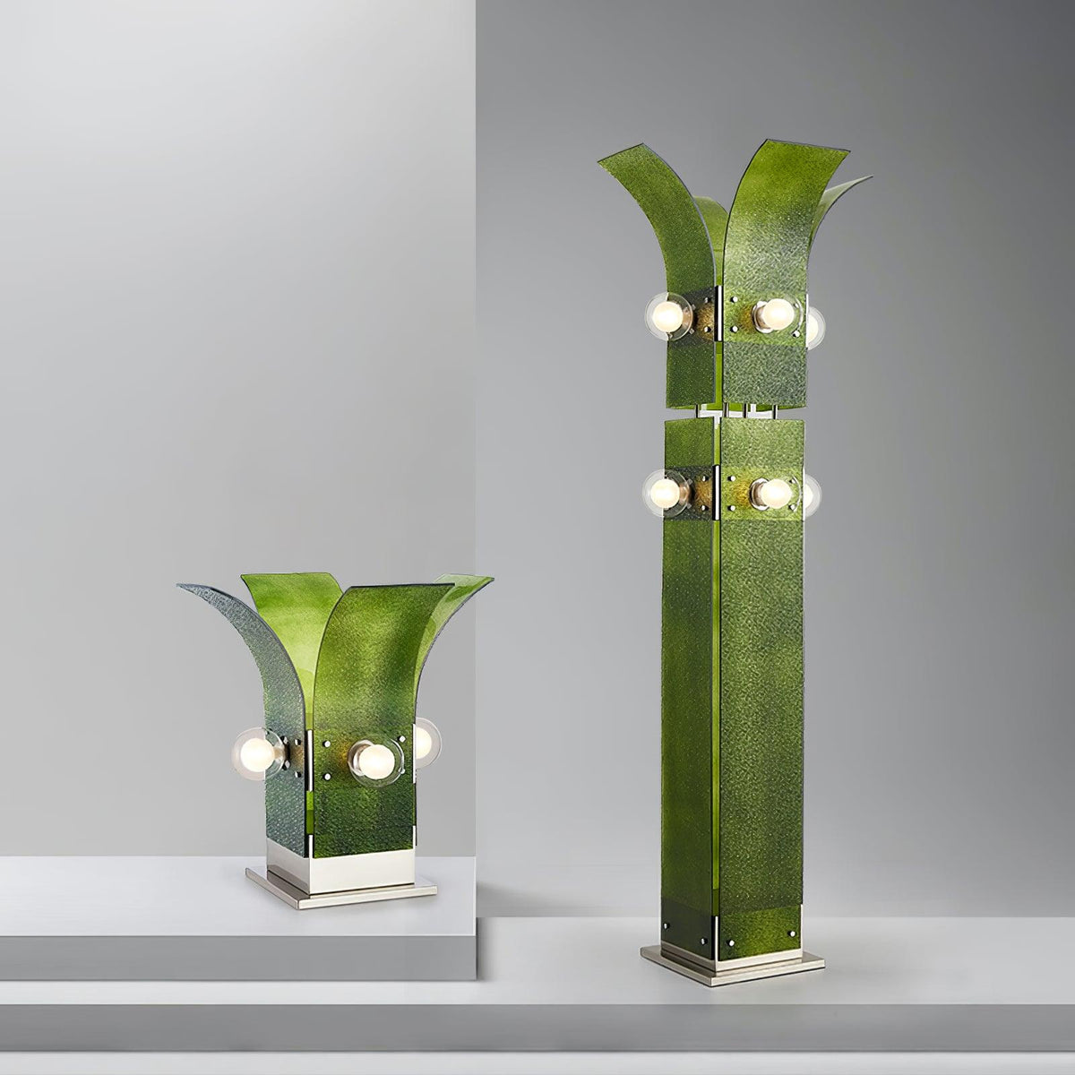 Palm Tree Floor Light, Floor Lamp, detail 5