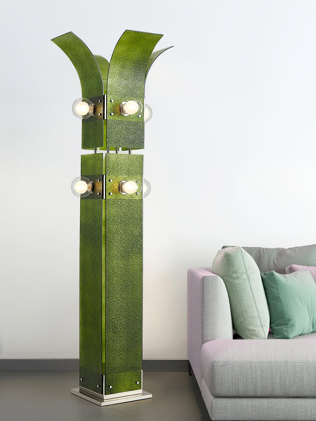 Palm Tree Floor Light, Floor Lamp, detail 3