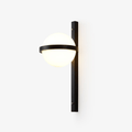 Solstice Wall Light, Hardwired Wall Sconce, Metal, Dia 25cm x H 55cm