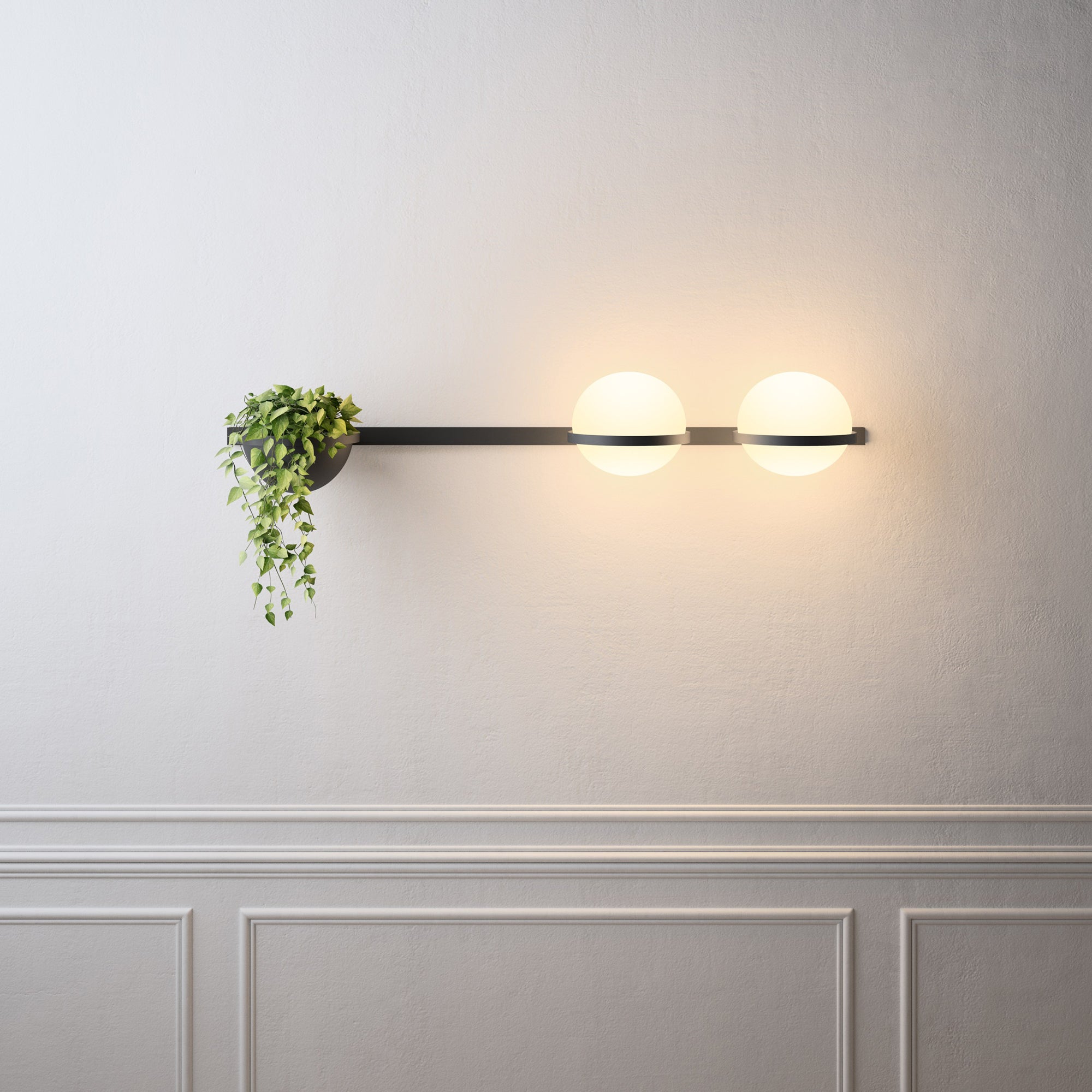 Solstice Orb Wall Light, Hardwired Wall Sconce, detail 30