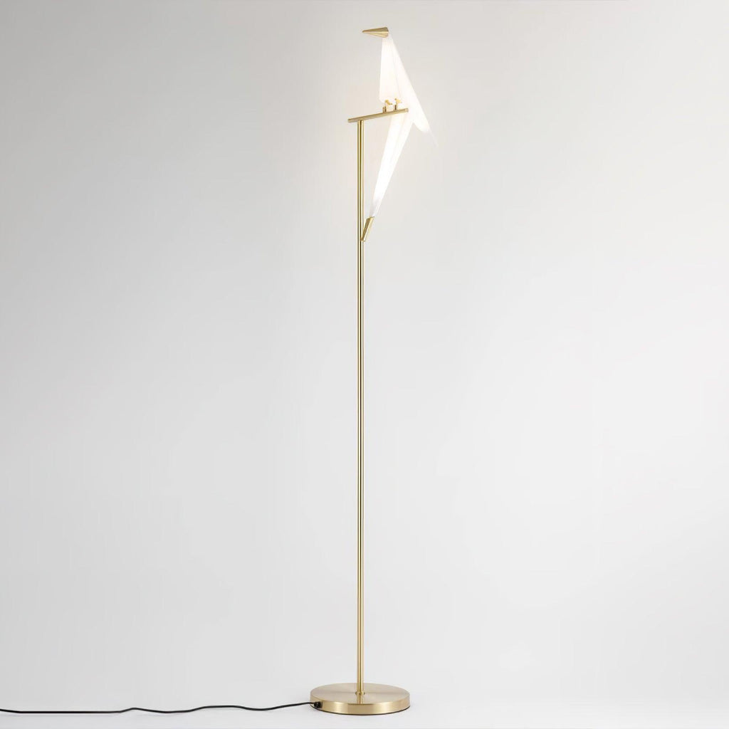 Paper Crane Bird Floor Light, Floor Lamp, detail 5