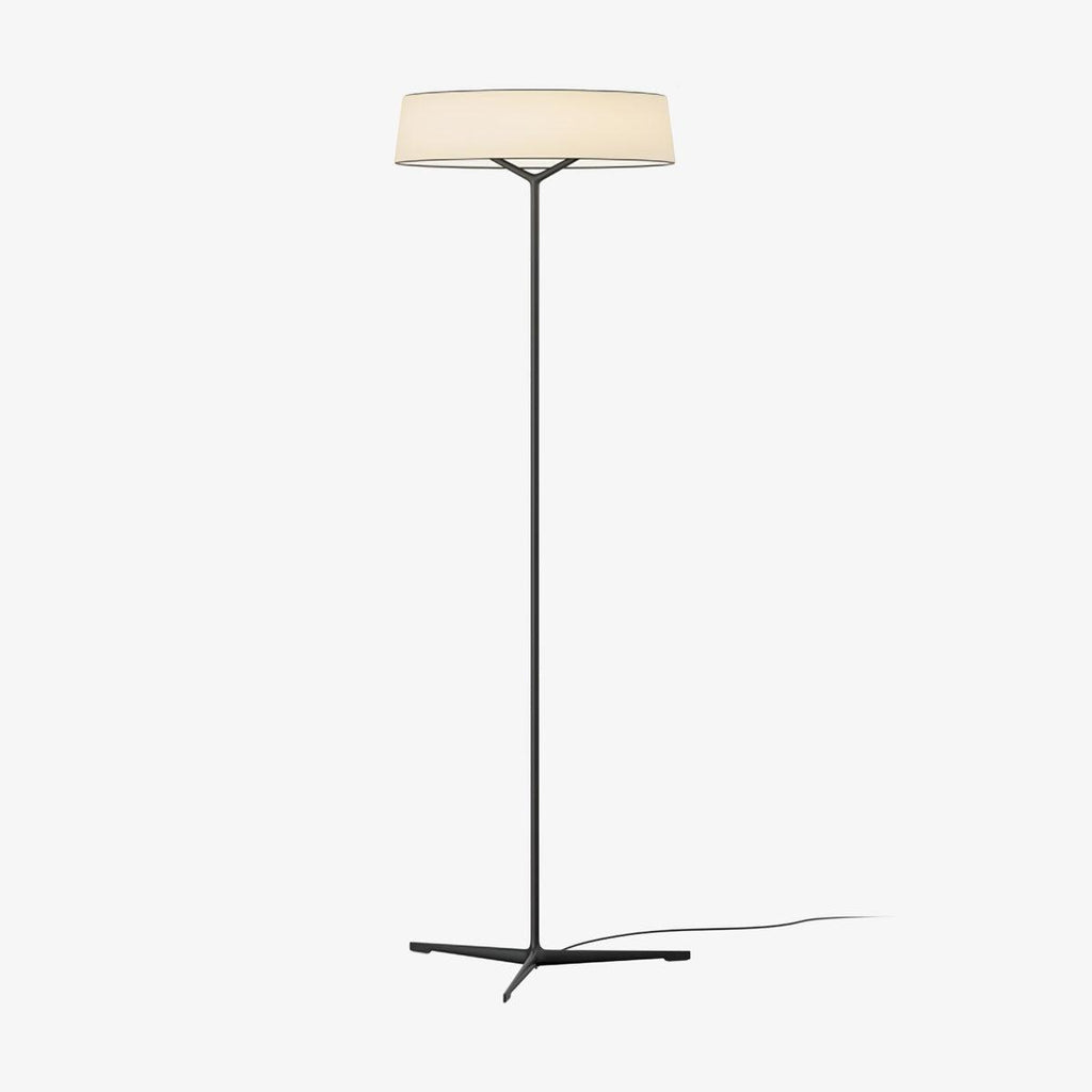 Paper Glow Circular Floor Light, Floor Lamp, Metal, ∅ 17.7″ x H 55.1″