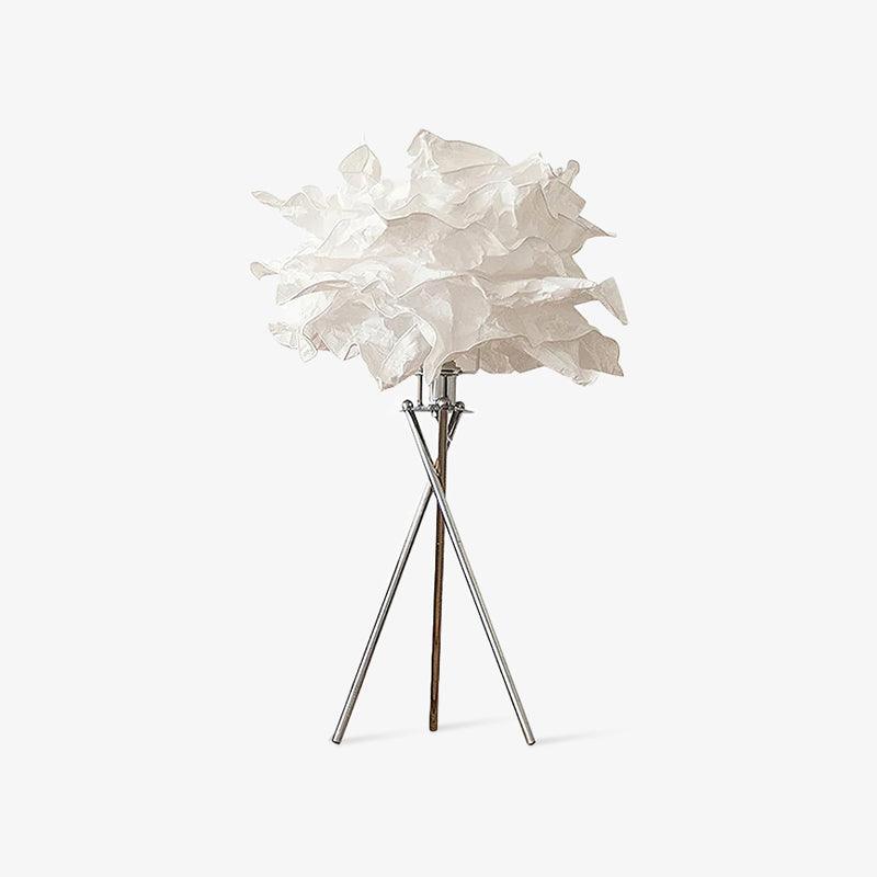 Paper Table Light, Bedside Table Lamp, ∅ 19.7″ x H 27.6″
