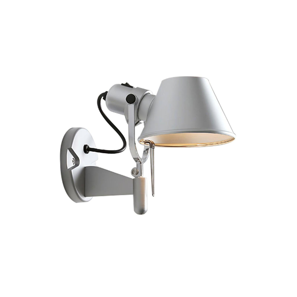Parete Wall Light, Hardwired Wall Sconce, Metal, W 26cm x H 20cm