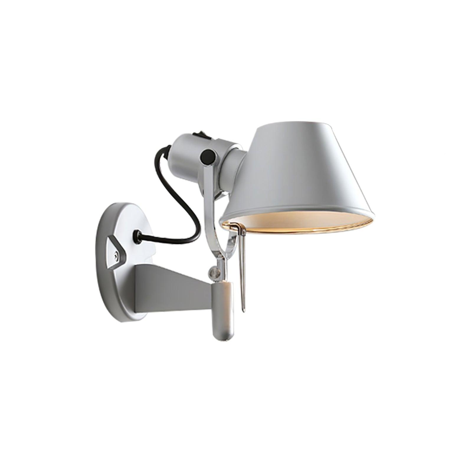 Parete Wall Light, Hardwired Wall Sconce, Metal, W 26cm x H 20cm
