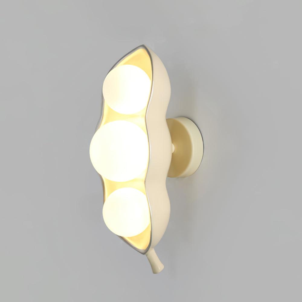Pea Wall Light, Hardwired Wall Sconce, Brass, L 14cm x W 18cm x H 37cm