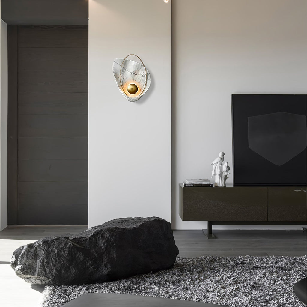 Pearl Wall Light, Hardwired Wall Sconce, detail 9
