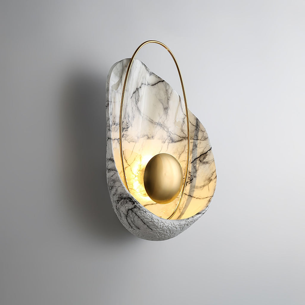 Pearl Wall Light, Hardwired Wall Sconce, detail 5