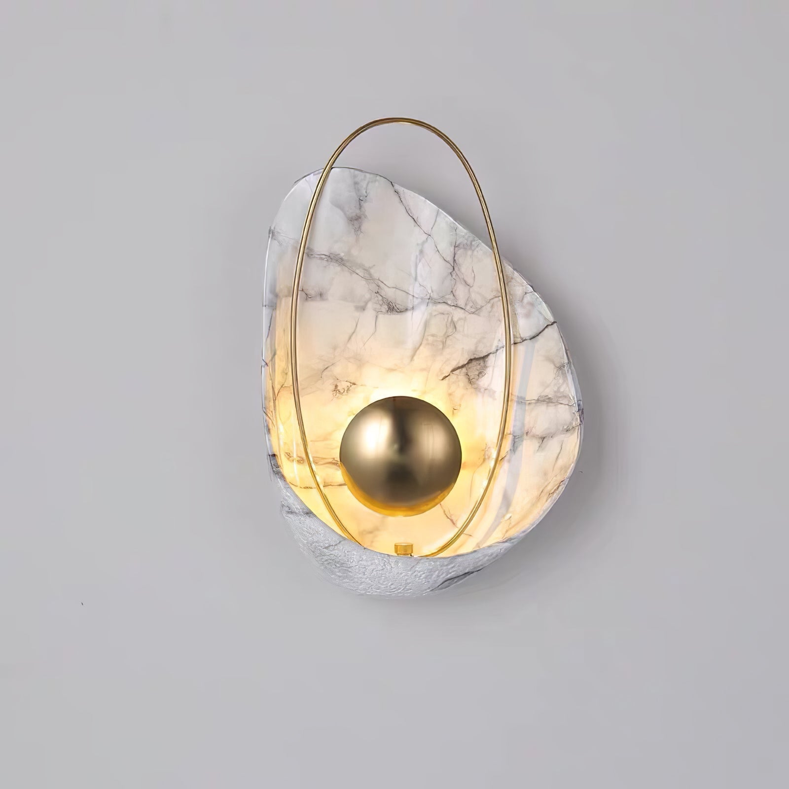 Pearl Wall Light, Hardwired Wall Sconce, detail 6