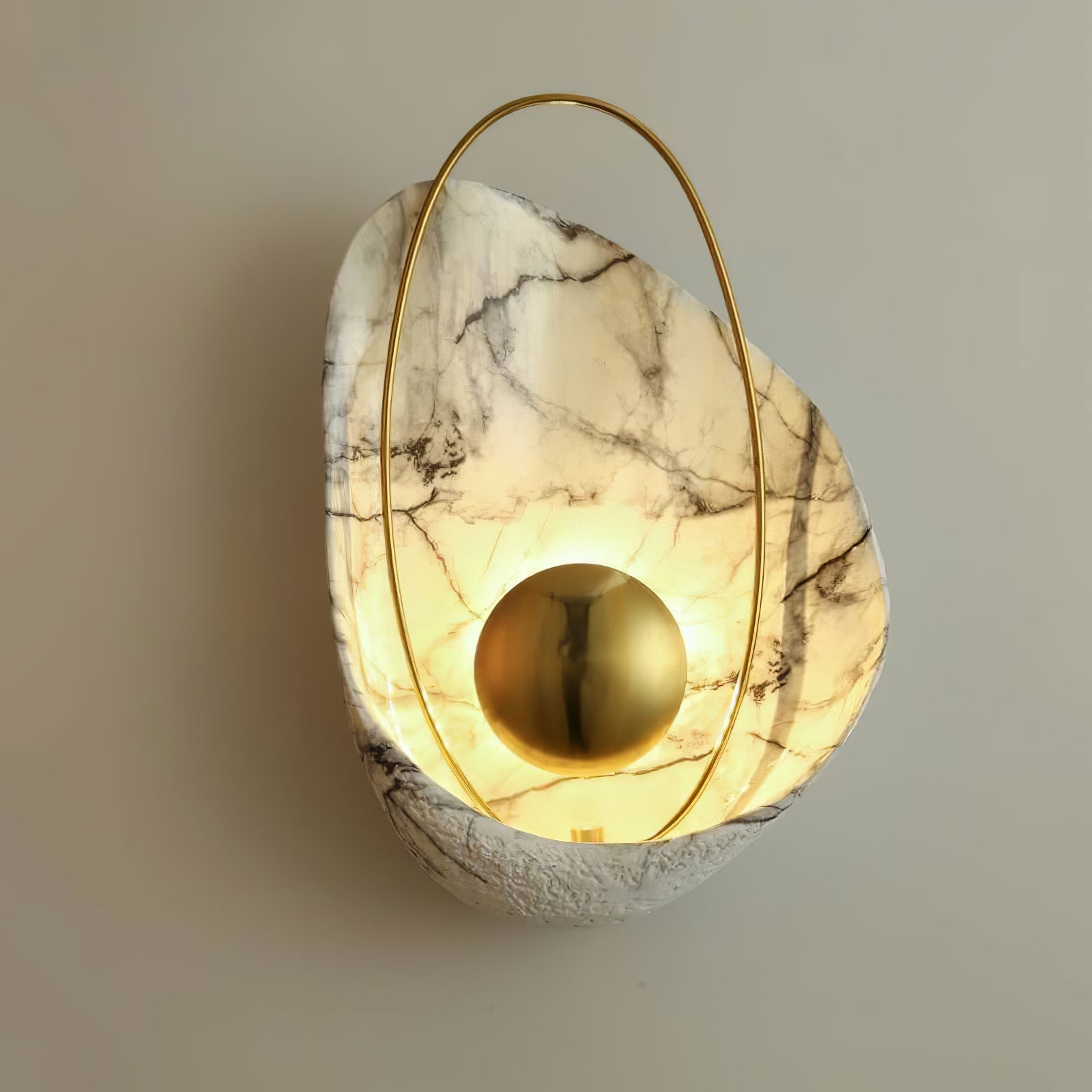 Pearl Wall Light, Hardwired Wall Sconce, detail 7