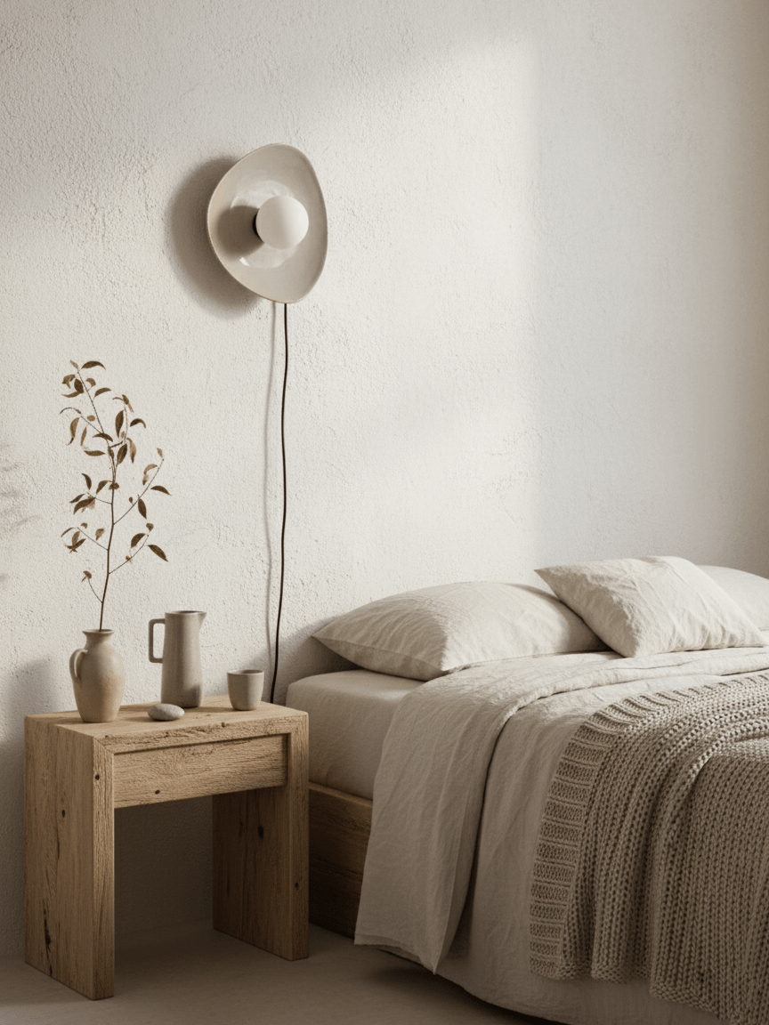 Pebble Disc Plug-In Wall Light, Plug-In Wall Sconce, detail 9