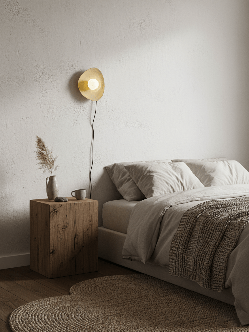 Pebble Disc Plug-In Wall Light, Plug-In Wall Sconce, detail 8