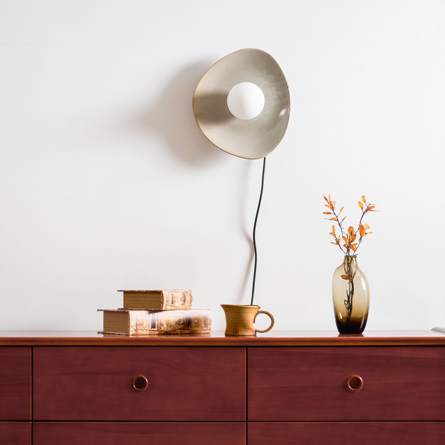 Pebble Disc Plug-In Wall Light, Plug-In Wall Sconce, detail 15