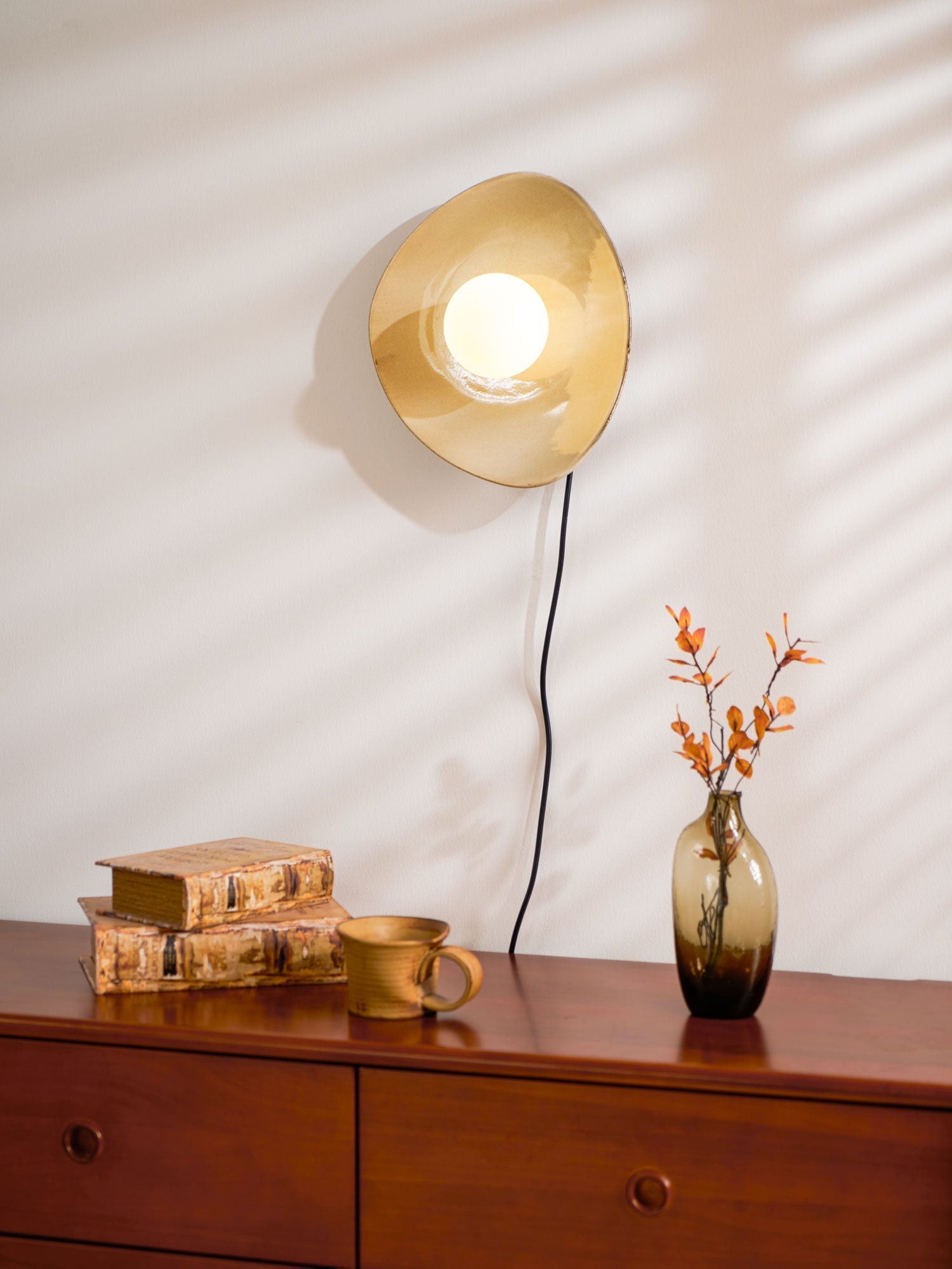Pebble Disc Plug-In Wall Light, Plug-In Wall Sconce, detail 17
