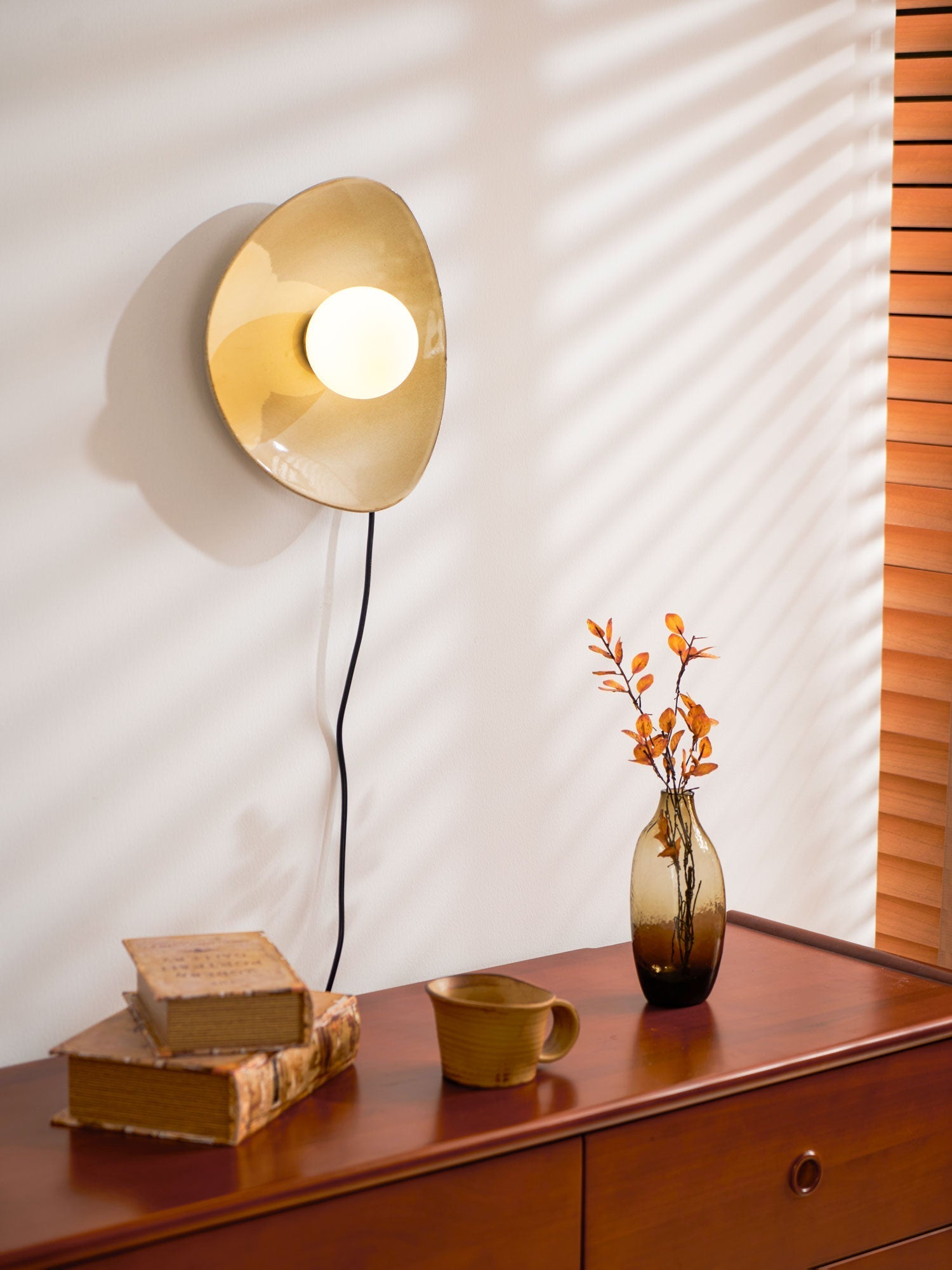 Pebble Disc Plug-In Wall Light, Plug-In Wall Sconce, detail 18