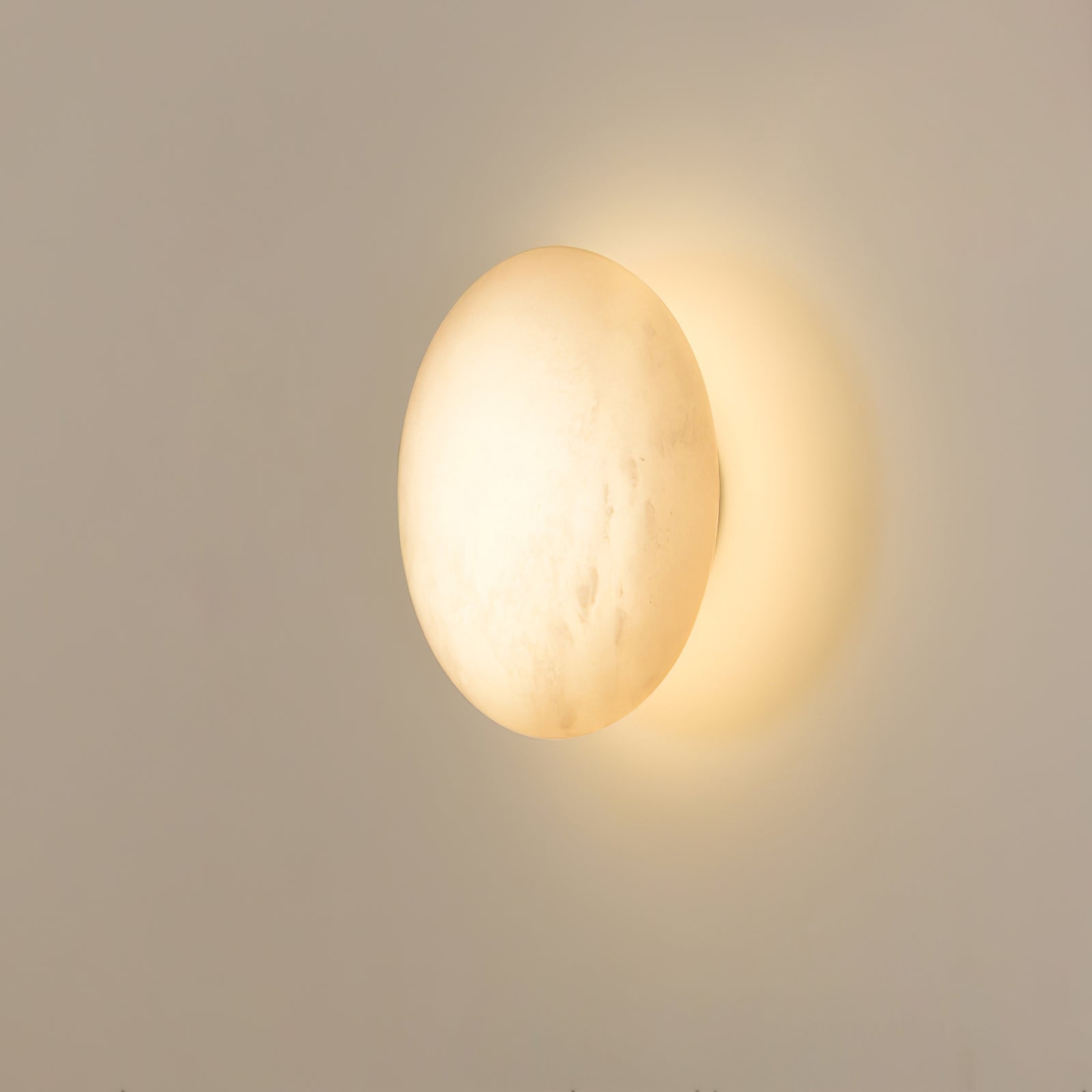 Pebble Alabaster Wall Light, Hardwired Wall Sconce, detail 4