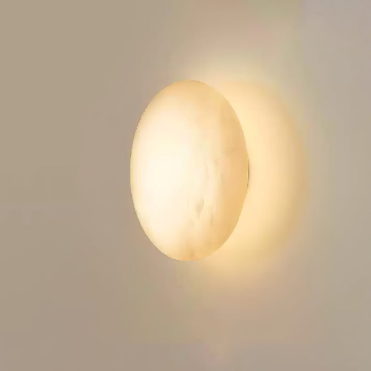 Pebble Alabaster Wall Light, Hardwired Wall Sconce, detail 14